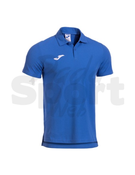 Joma Polo Olimpiada Azzurro  Polo 100% Cotone Piqué Manica Corta Raglan