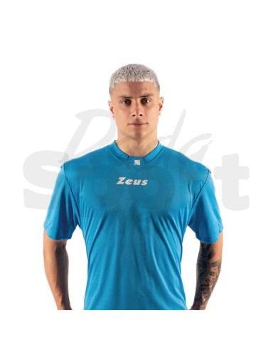 Zeus Kit Promo Azzurro Completo Calcio Maglia +...