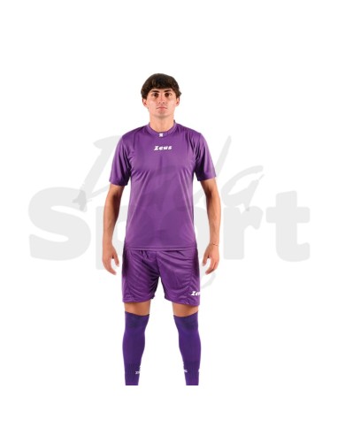 Zeus Kit Promo Viola Completo Calcio Maglia +...