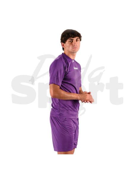 Zeus Kit Promo Viola Completo Calcio Maglia + Pantaloncino Personalizzabile