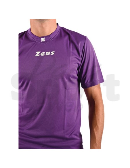 Zeus Kit Promo Viola Completo Calcio Maglia + Pantaloncino Personalizzabile