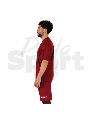 Zeus Kit Promo Granata Completo Calcio Maglia +...