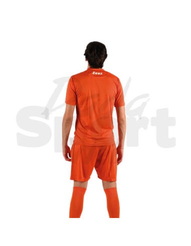 Zeus Kit Promo Arancio Completo Calcio Maglia +...