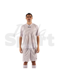 Zeus Kit Promo Bianco Completo Calcio Maglia +...