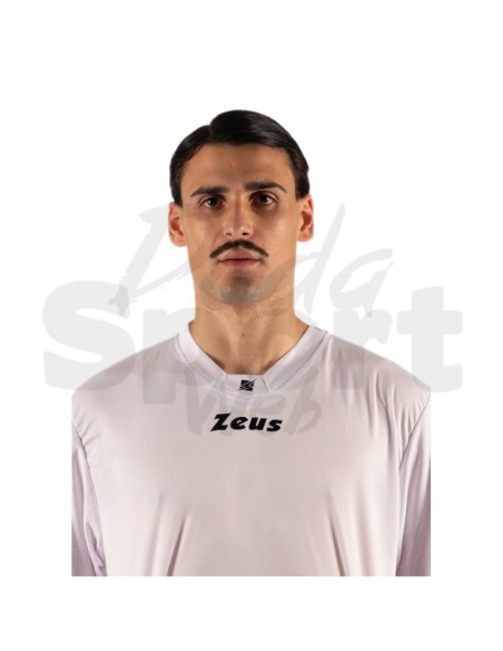 Zeus Kit Promo Bianco Completo Calcio Maglia + Pantaloncino Personalizzabile