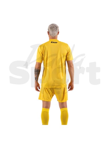 Zeus Kit Promo Giallo Completo Calcio Maglia +...