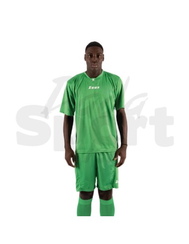 Zeus Kit Promo Verde Completo Calcio Maglia +...