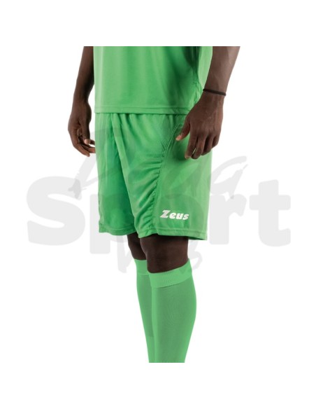 Zeus Kit Promo Verde Completo Calcio Maglia + Pantaloncino Personalizzabile