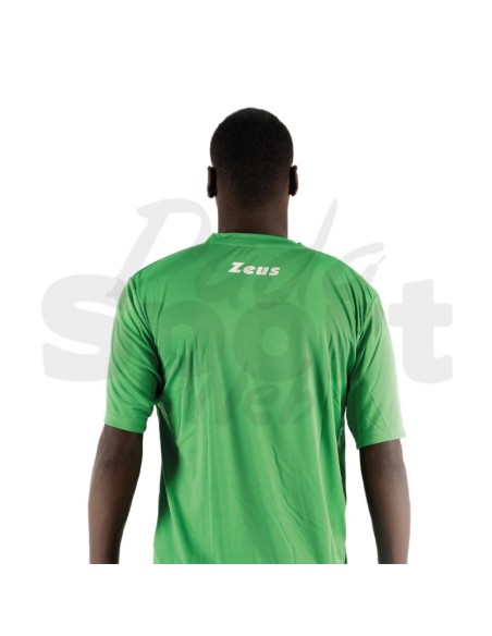 Zeus Kit Promo Verde Completo Calcio Maglia + Pantaloncino Personalizzabile