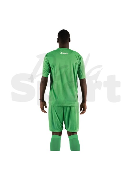Zeus Kit Promo Verde Completo Calcio Maglia + Pantaloncino Personalizzabile