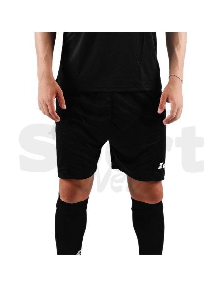 Zeus Kit Promo Nero Completo Calcio Maglia + Pantaloncino Personalizzabile