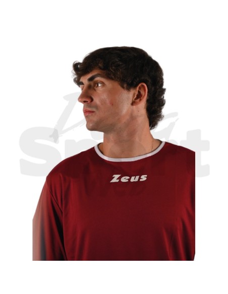 Zeus Kit Sticker Granata Bianco  Completo Calcio Bicolore Personalizzabile