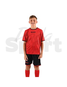 Zeus Kit Sticker Rosso Blu  Completo Calcio Bicolore...