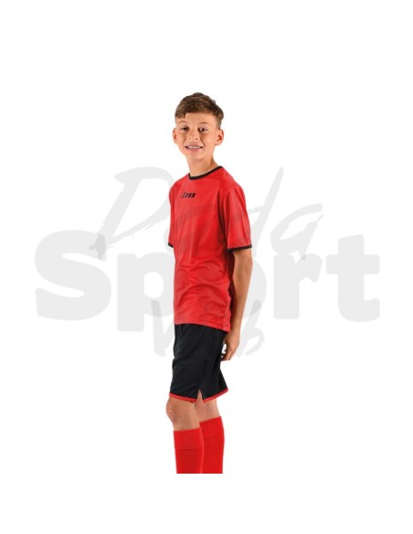 Zeus Kit Sticker Rosso Blu  Completo Calcio Bicolore Personalizzabile