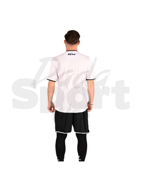 Zeus Kit Sticker Bianco Nero  Completo Calcio Bicolore Personalizzabile
