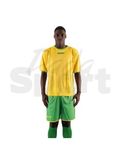 Zeus Kit Sticker Giallo Verde  Completo Calcio Bicolore...