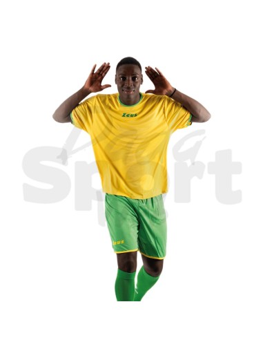 Zeus Kit Sticker Giallo Verde  Completo Calcio...