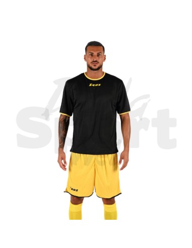 Zeus Kit Sticker Nero Giallo  Completo Calcio...
