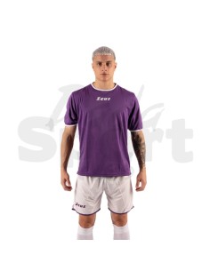 Zeus Kit Sticker Viola Bianco  Completo Calcio Bicolore...