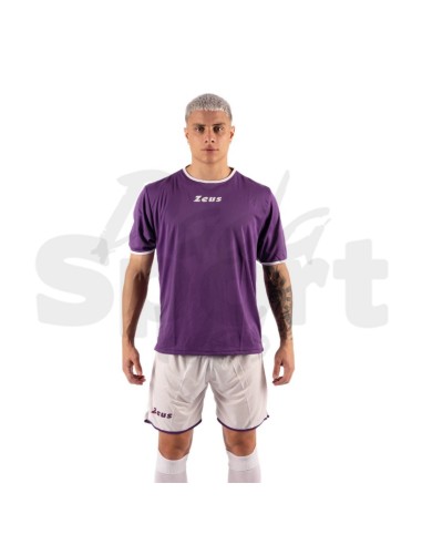 Zeus Kit Sticker Viola Bianco  Completo Calcio...