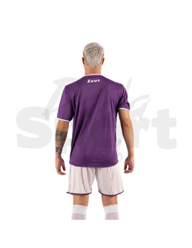 Zeus Kit Sticker Viola Bianco  Completo Calcio...