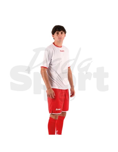 Zeus Kit Sticker Bianco Rosso  Completo Calcio...