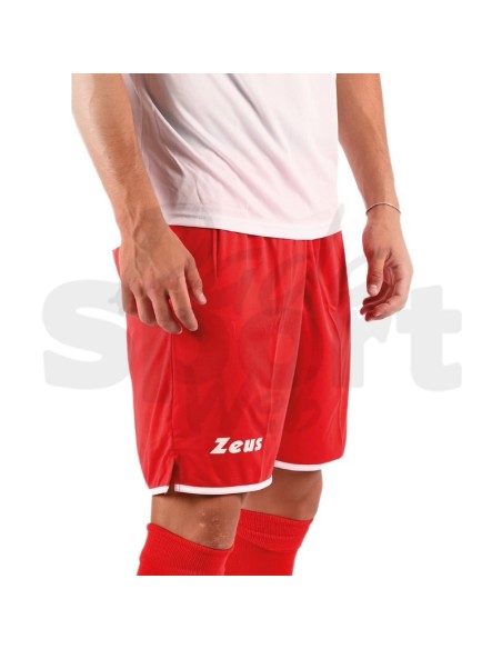 Zeus Kit Sticker Bianco Rosso  Completo Calcio Bicolore Personalizzabile