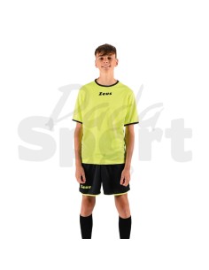 Zeus Kit Sticker Giallo Fluo Blu  Completo Calcio...