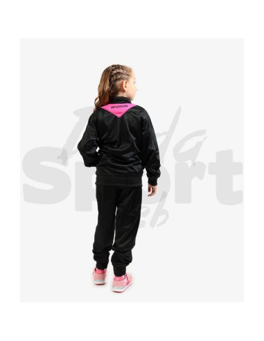 Givova Tuta Visa Nero Fuxia Fluo Tuta Sportiva...