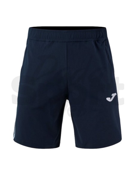 Joma Bermuda Toledo II Blu Turchese Pantaloncino Multisport Uomo Tasche con Zip