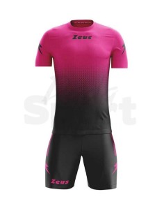 Zeus Kit Eros Fuxia/Nero Completo Calcio Sublimazione