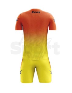 Zeus Kit Eros Arancio/Giallo Completo Calcio Sublimazione 2