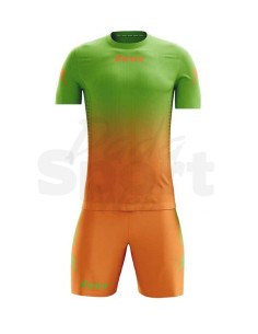 Zeus Kit Eros Verde/Arancio Completo Calcio Sublimazione