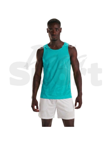 Canotta Tecnica Sportiva Roly Andre Smanicata Turchese