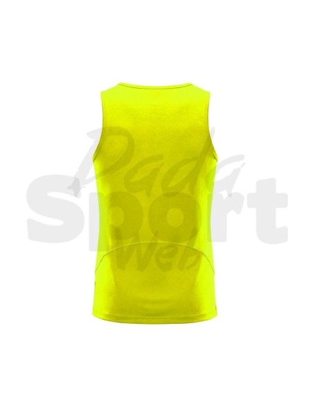 Canotta Tecnica Sportiva Roly Andre Smanicata Giallo Fluo