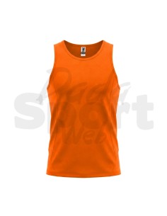 Canotta Tecnica Sportiva Roly Andre Smanicata Arancio Fluo 2