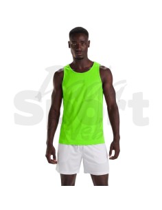 Canotta Tecnica Sportiva Roly Andre Smanicata Lime
