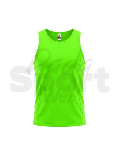 Canotta Tecnica Sportiva Roly Andre Smanicata Lime