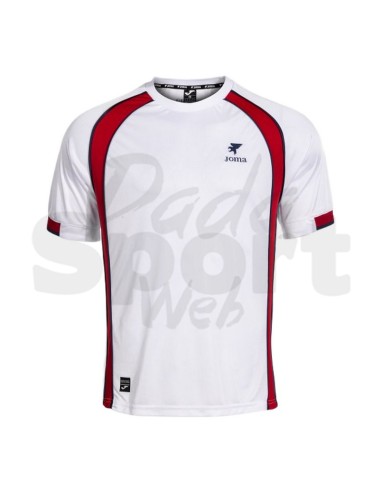 Maglia Calcio Retrò Joma Bianco Rosso Edizione...