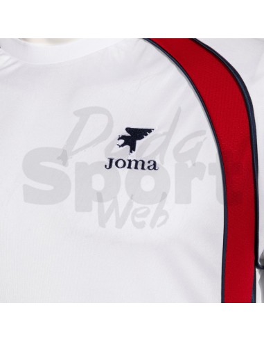 Maglia Calcio Retrò Joma Bianco Rosso Edizione...
