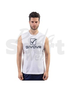 Canotta da Allenamento Givova Cotone Sponsor Logo Big