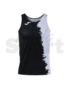 CANOTTA RUNNING JOMA modello PICASHO NERO BIANCO |...