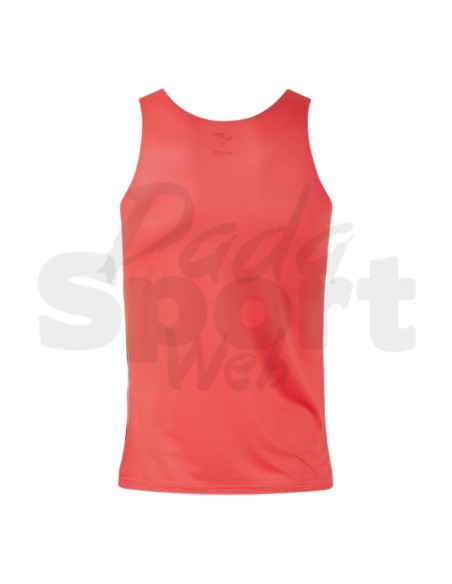 CANOTTA RUNNING JOMA modello PICASHO CORALLO FLUO NERO | Micro-Mesh