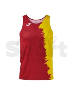 CANOTTA RUNNING JOMA modello PICASHO ROSSO GIALLO |...