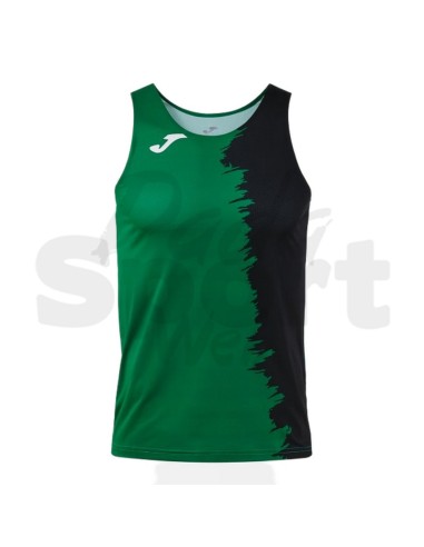 CANOTTA RUNNING JOMA modello PICASHO VERDE NERO...