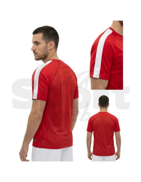 MAGLIA CALCIO GEMS ARIES ROSSO | Linea Basic Raglan | Gara e Allenamento