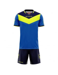 COMPLETI GIVOVA CALCIO KIT CAMPO FLUO 2