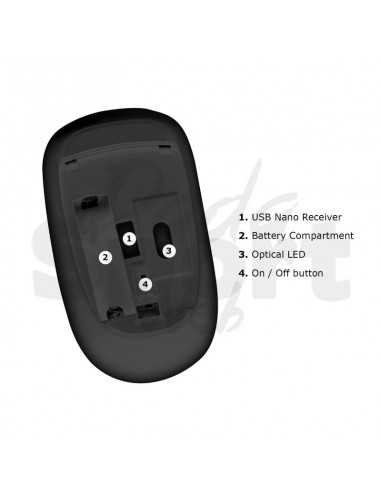 MOUSE WIRELESS UFFICIALE JUVENTUS