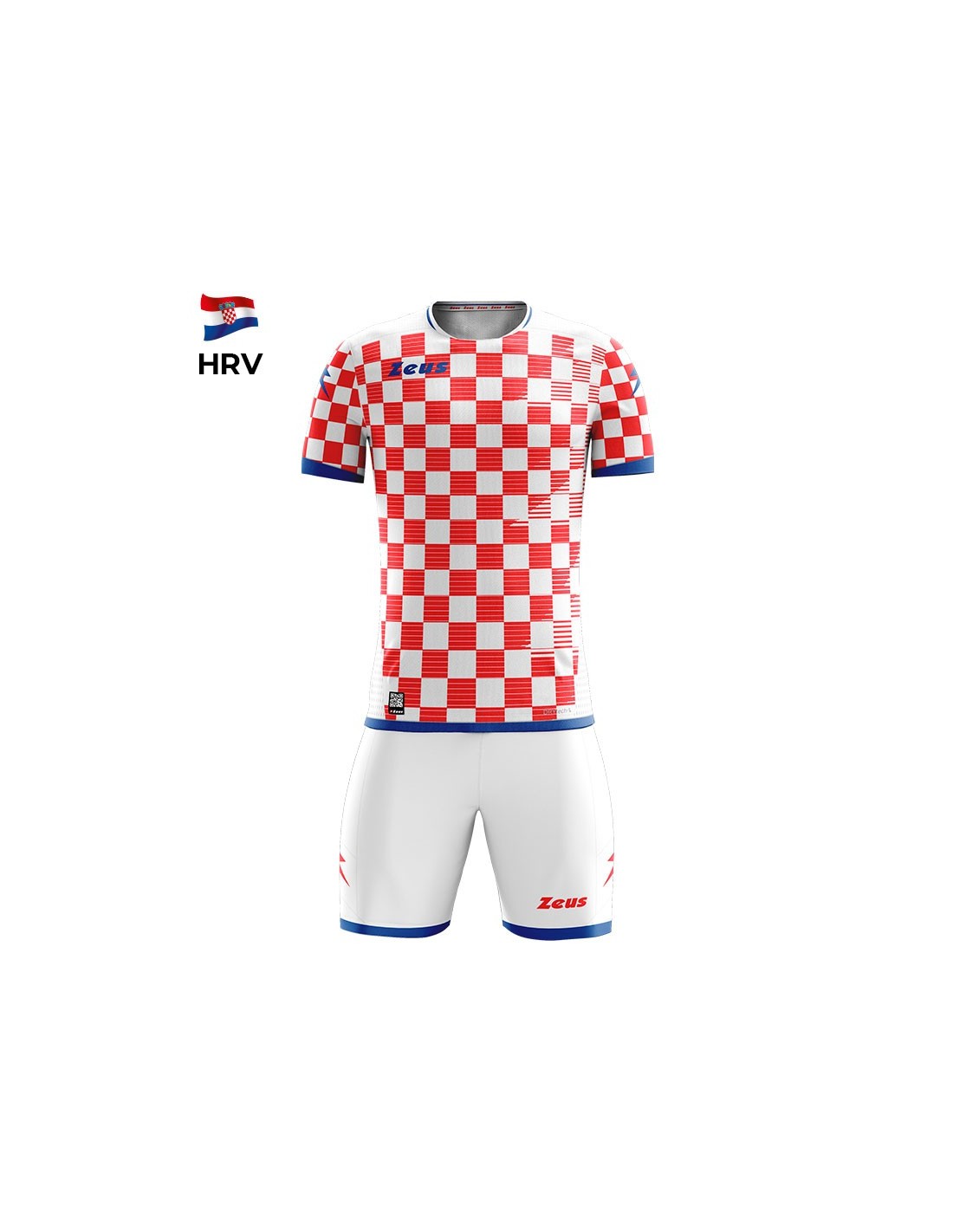 KIT MUNDIAL CROAZIA ZEUS COMPLETI CALCIO