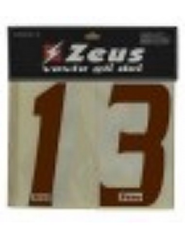 NUMERAZIONE COMPLETA 1-22 ZEUS ALTEZZA 20 cm